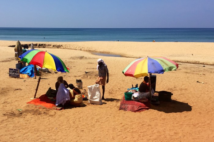Holy men at the Beach